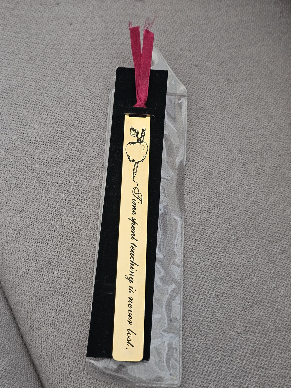 Dicksons "Golden Rules" 24 Karat Gold Plated Inspirational Bookmark